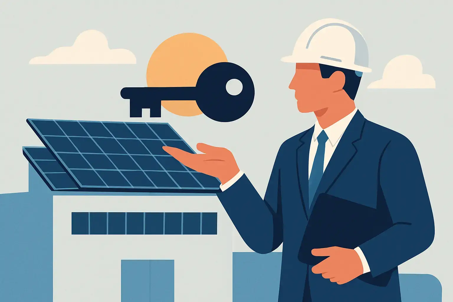 Fotovoltaico chiavi in mano per aziende: come si fa bene